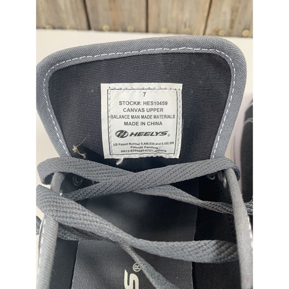 Heelys Mens Size 7Skate Shoes HES10459 Lace Up Low Top Wheeled - Picture 9 of 10